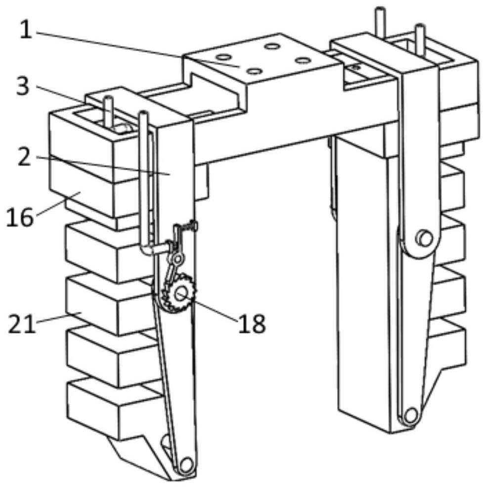 Self-locking rigid-soft coupling mechanical gripper