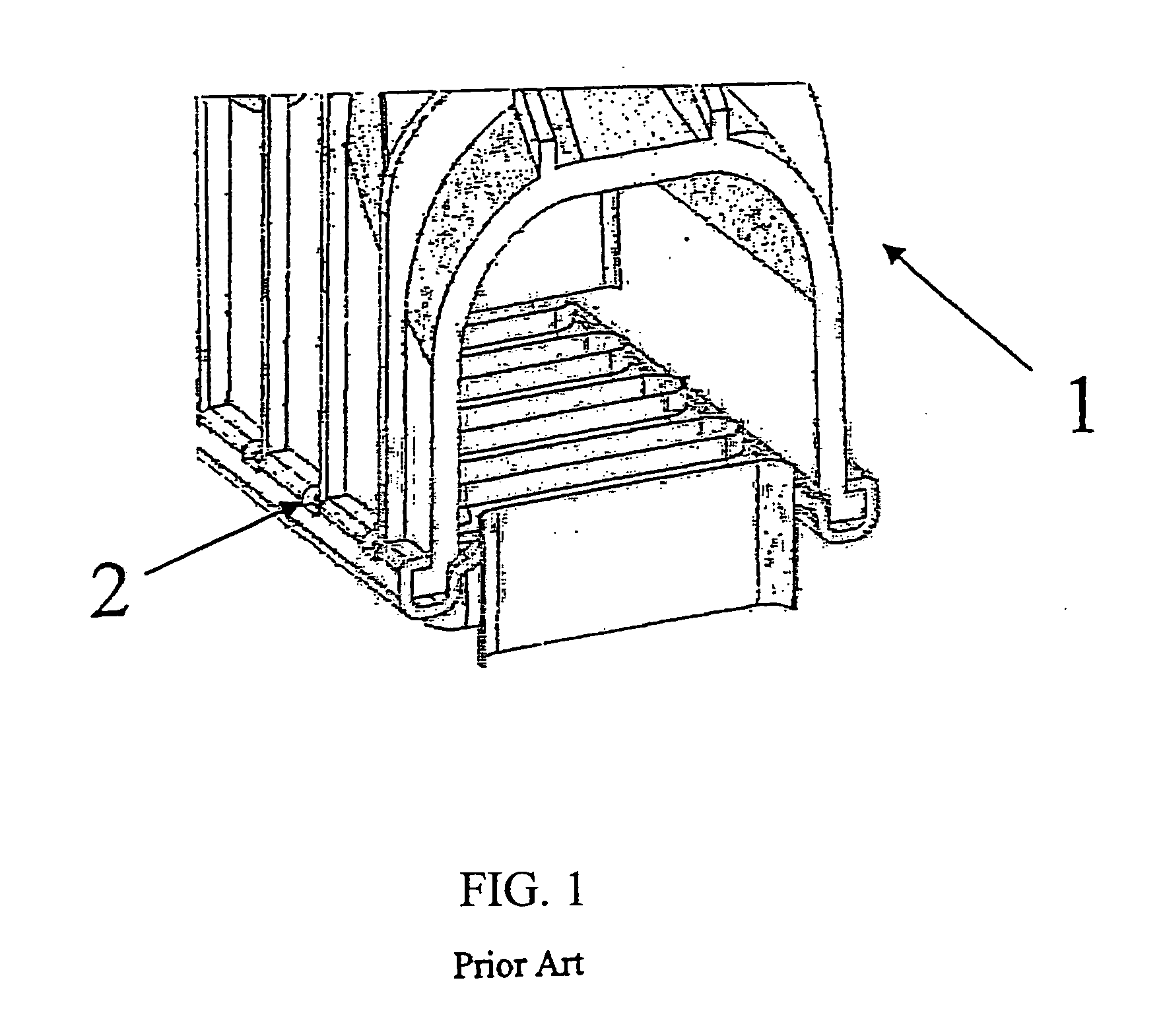 Collar rib for heat exchanger header tanks