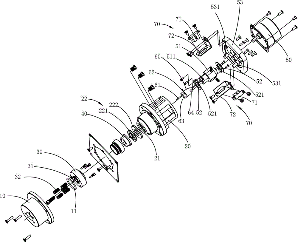 Six-liquid-path distribution valve for glycosylated hemoglobin analysis meter