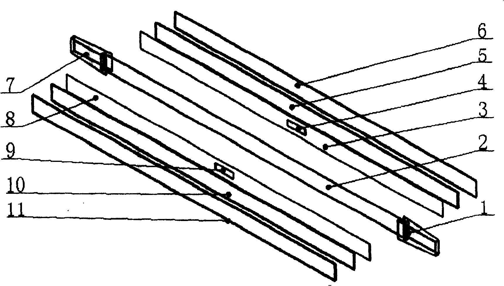 Acuminium-base laminated high-over load piezoelectric driver