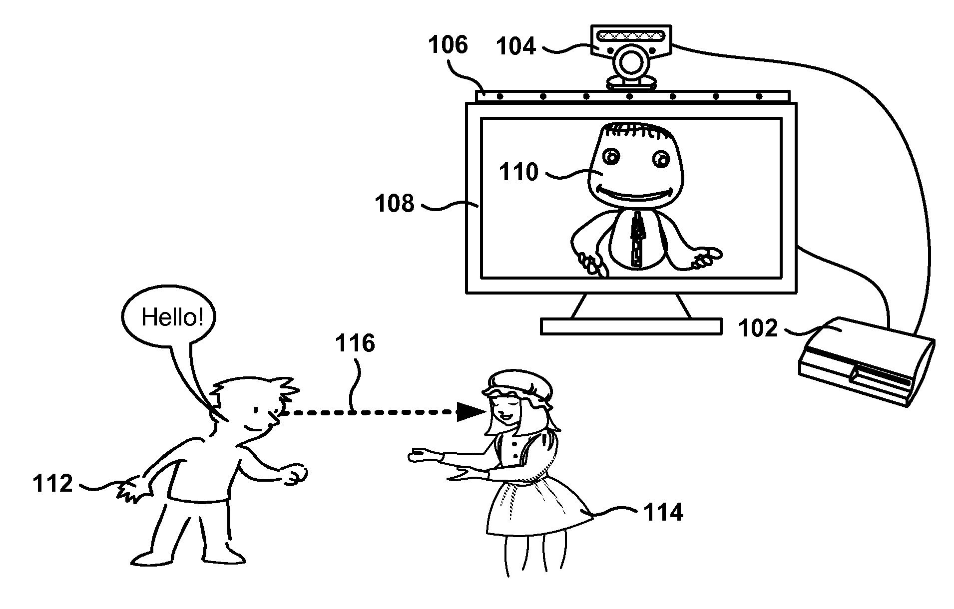 Interface with Gaze Detection and Voice Input