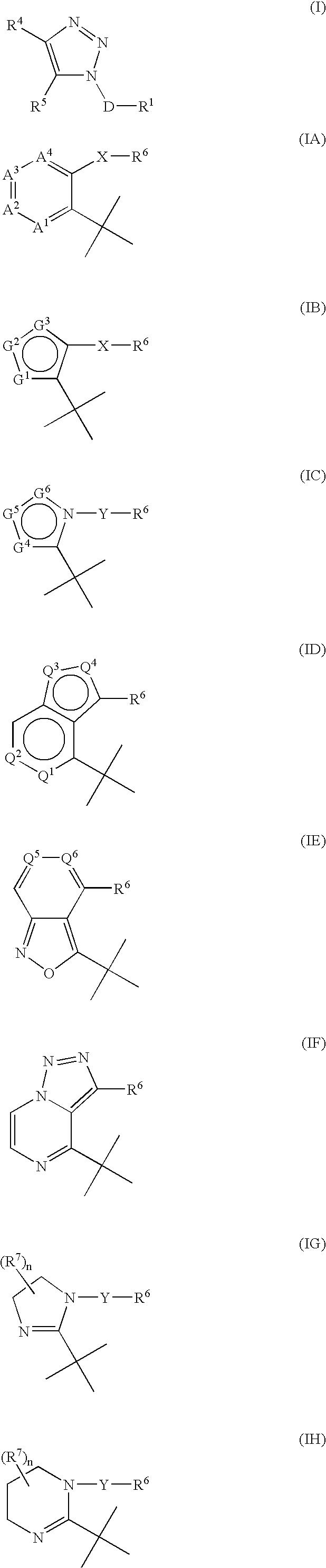 Triazole derivatives as tachykinin receptor antagonists