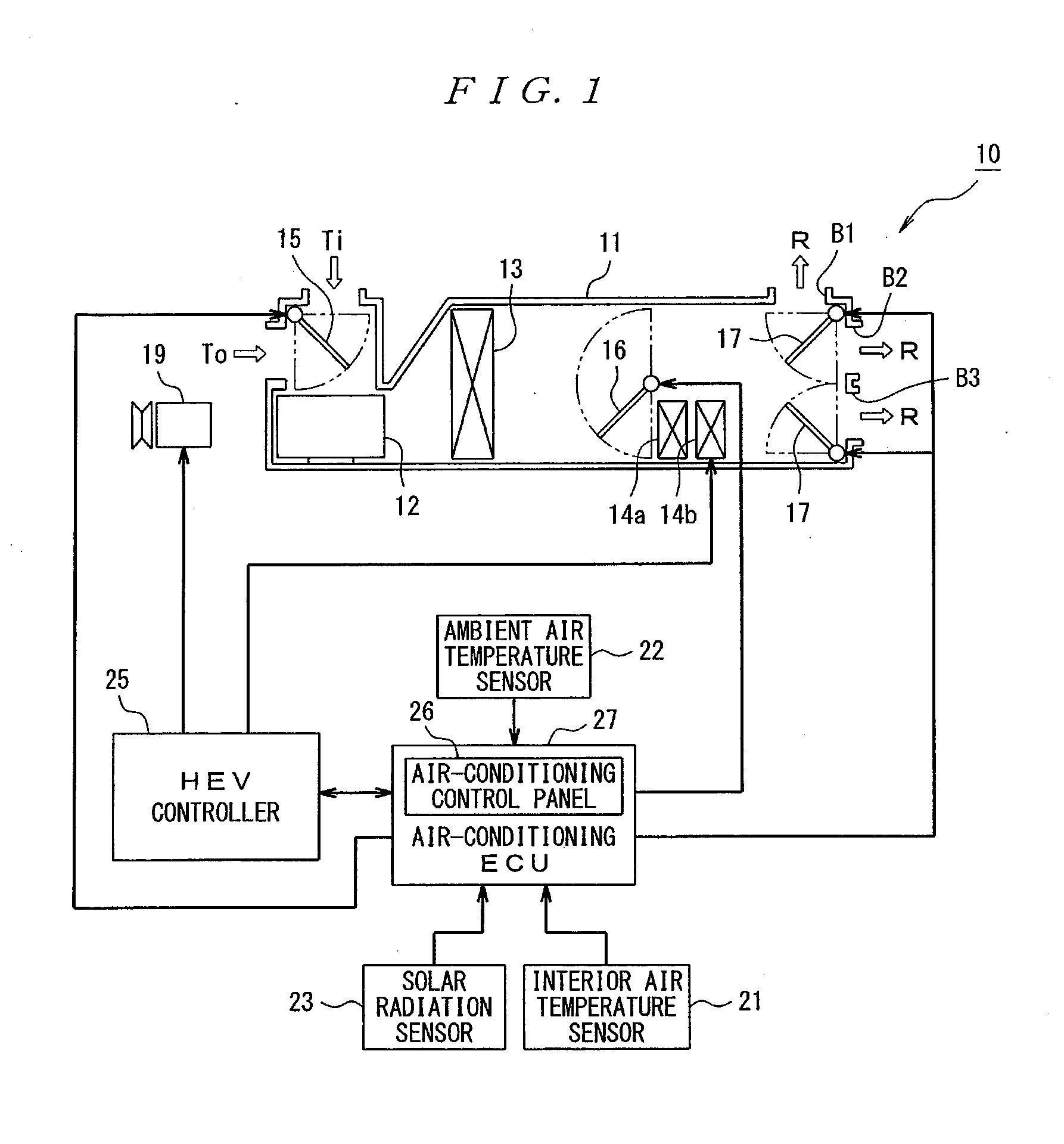 Automotive air conditioning system