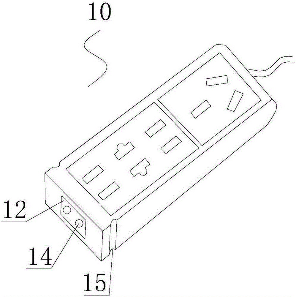 Separable power strip with relay modules