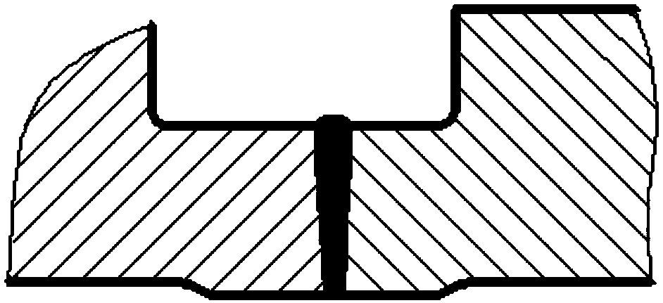 A method of checking whether the welding lock bottom is completely removed