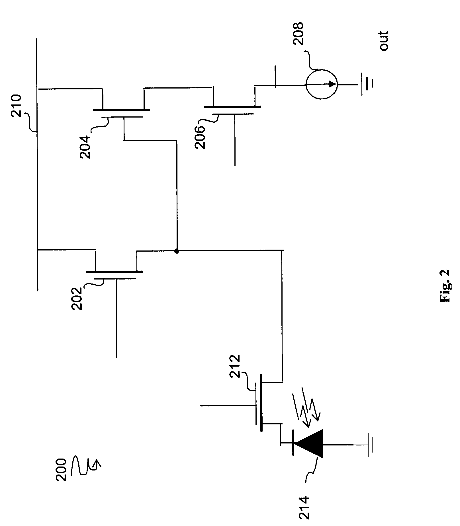 Image sensor element for backside-illuminated sensor