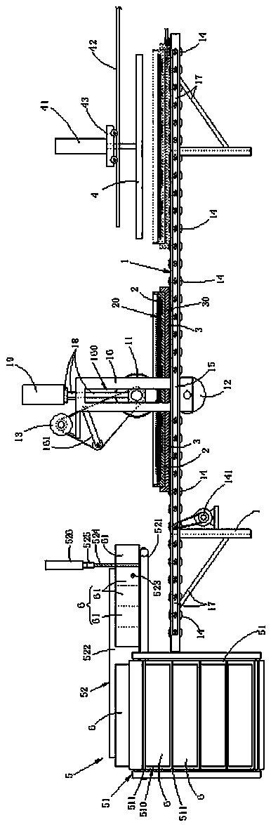 Mud base porcelain plate rolling forming device with facilitated base taking