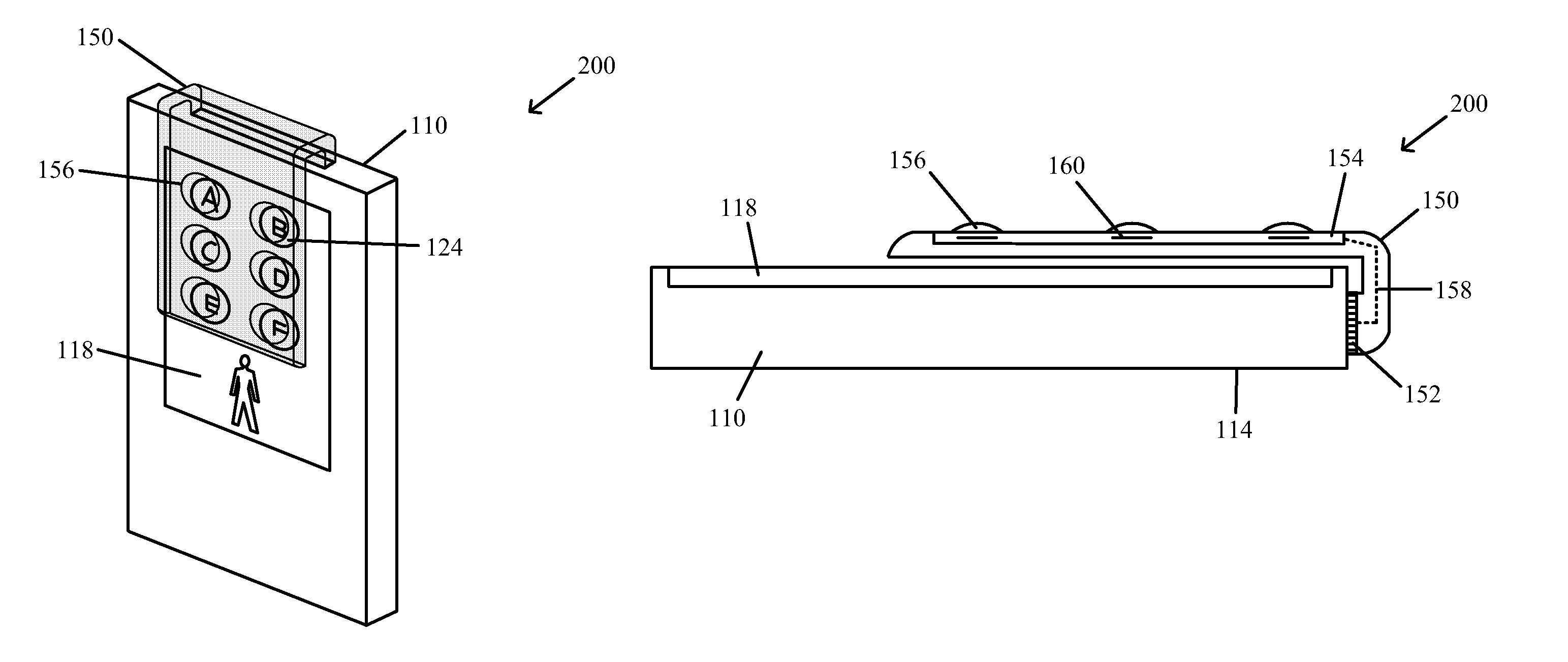 Removable clip with user interface