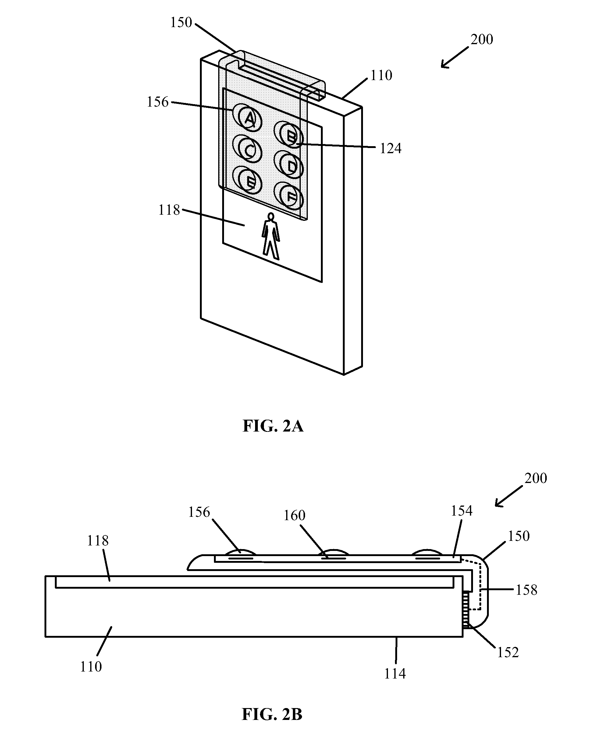 Removable clip with user interface