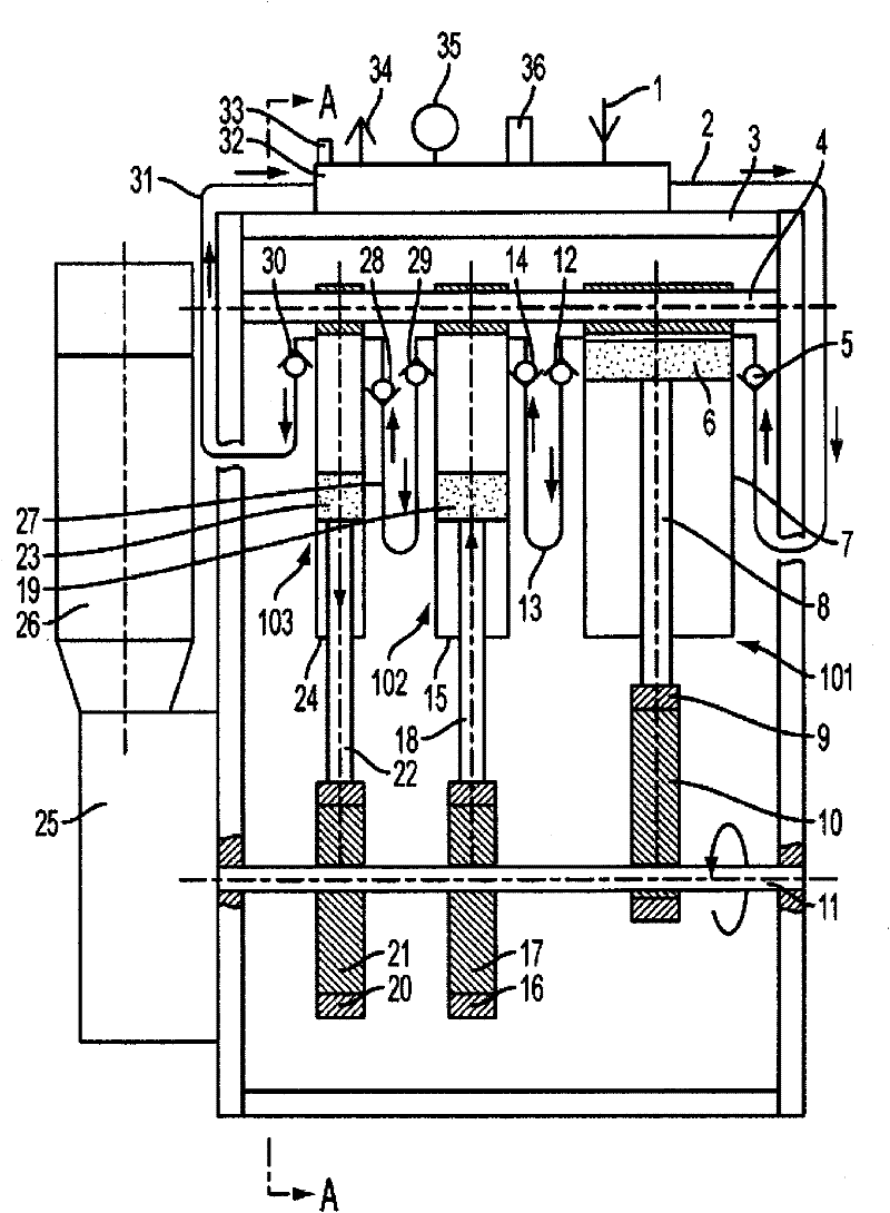 High compressed air cylinder filling machine