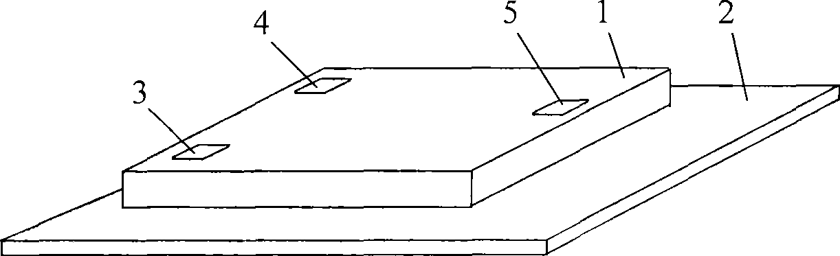 Micro-flow controlled chip used for detecting erythrocyte osmotic fragility