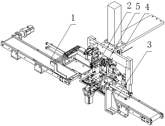 An electronic detonator chip foot wire riveting device