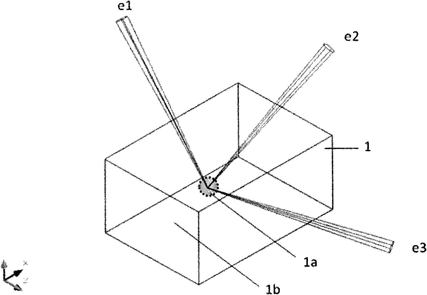 Method for introducing dislocation on silicon chip