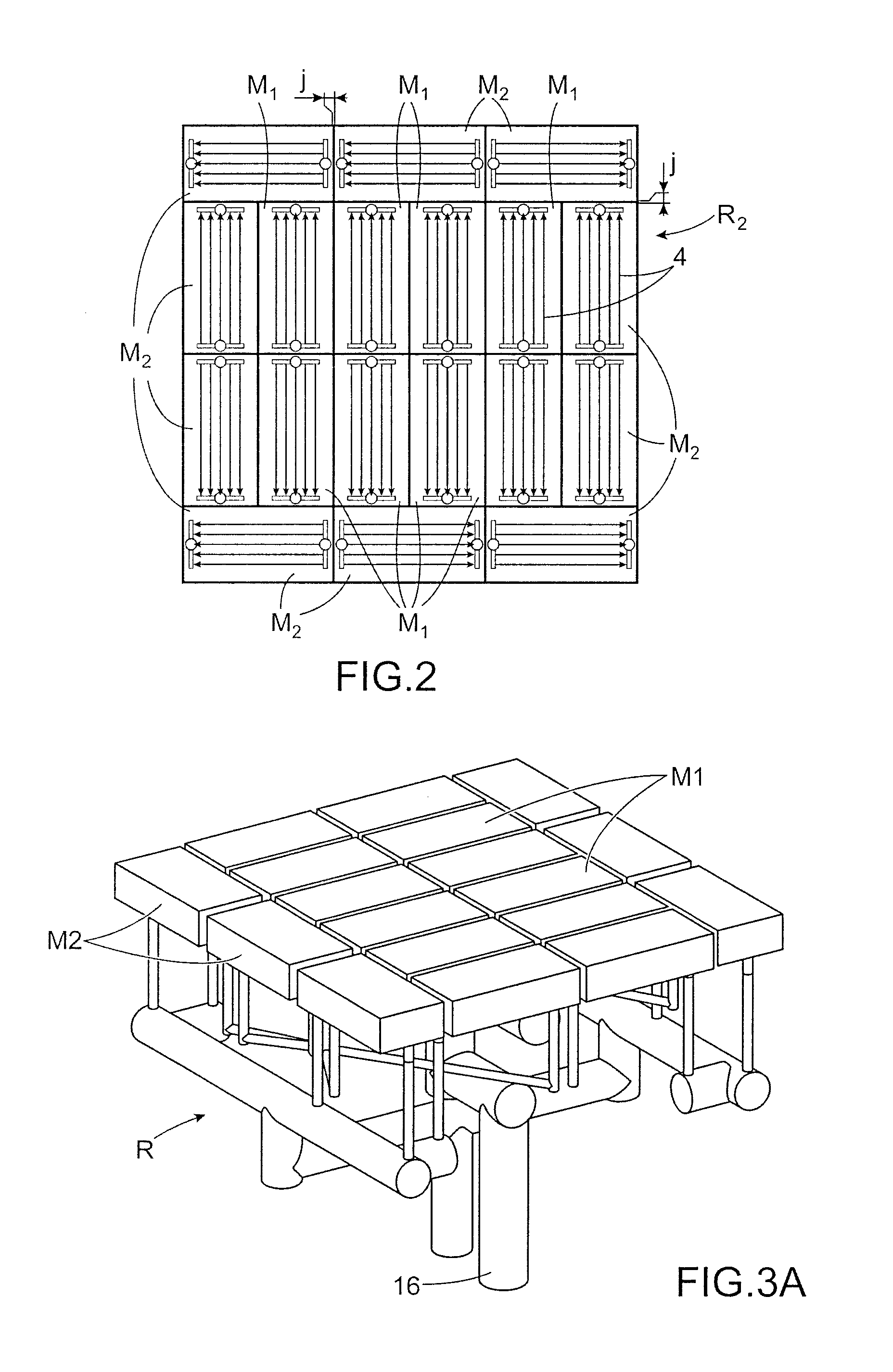 Modular solar receiver and solar power plant comprising at least one such receiver