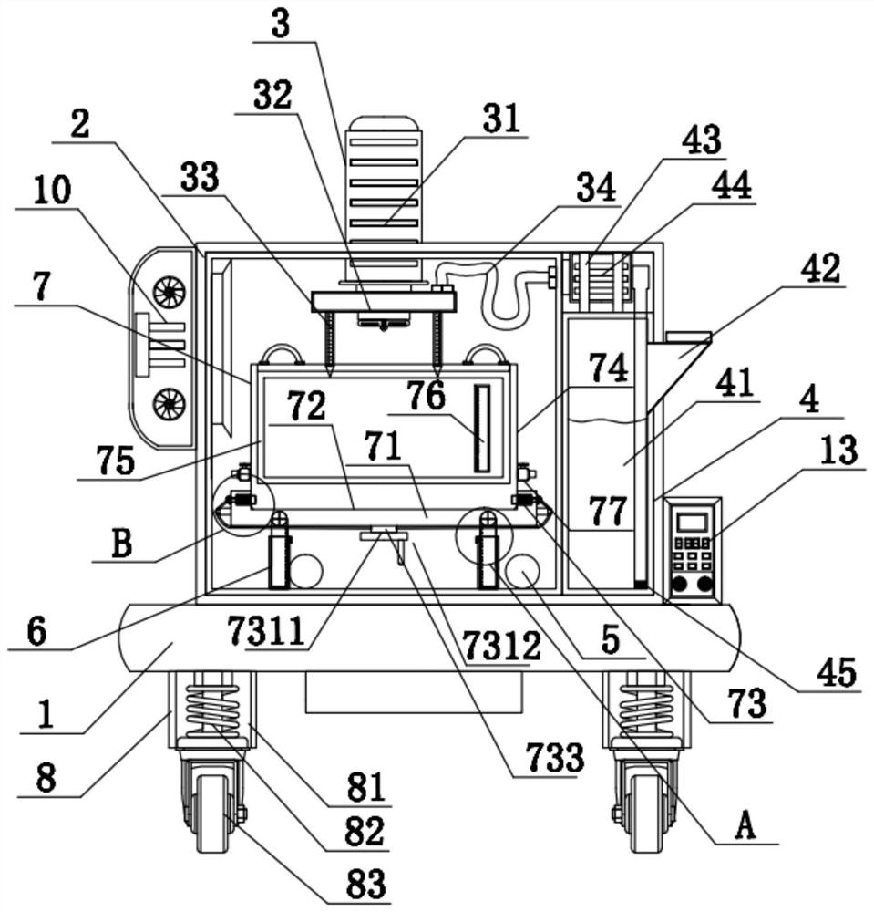 A test monitoring device for water and salt migration in saline soil