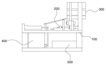 Machine tool for machining spindle hole of five-axis linkage low-temperature motor