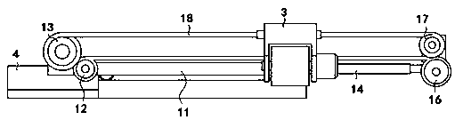 Feed device for a polishing machine