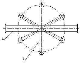 Flotation column feeding system