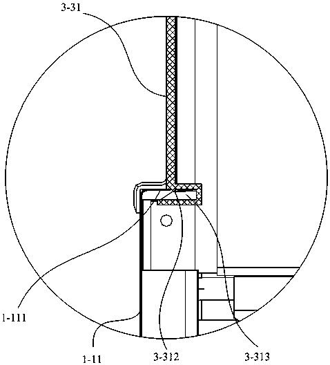 Air-cooled refrigeration equipment with heating function