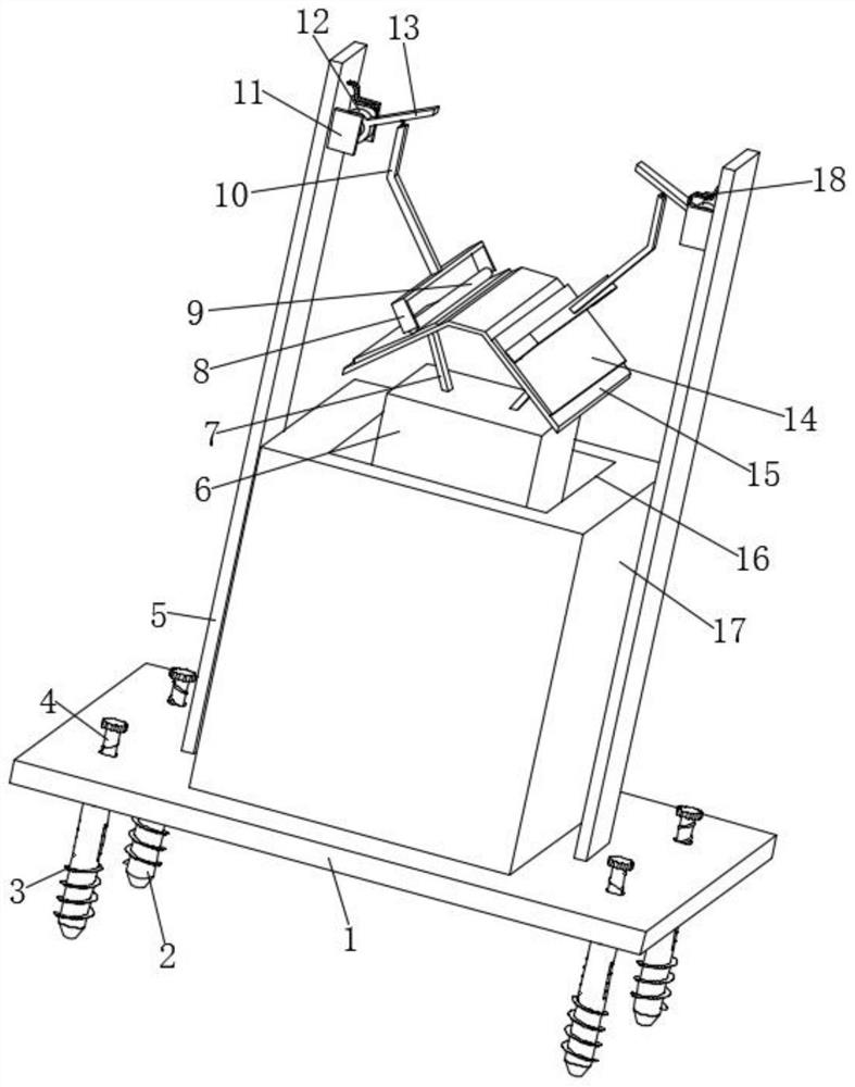 Lawn lamp based on single-chip microcomputer control