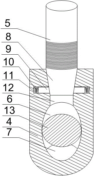 Hoist fastening tool