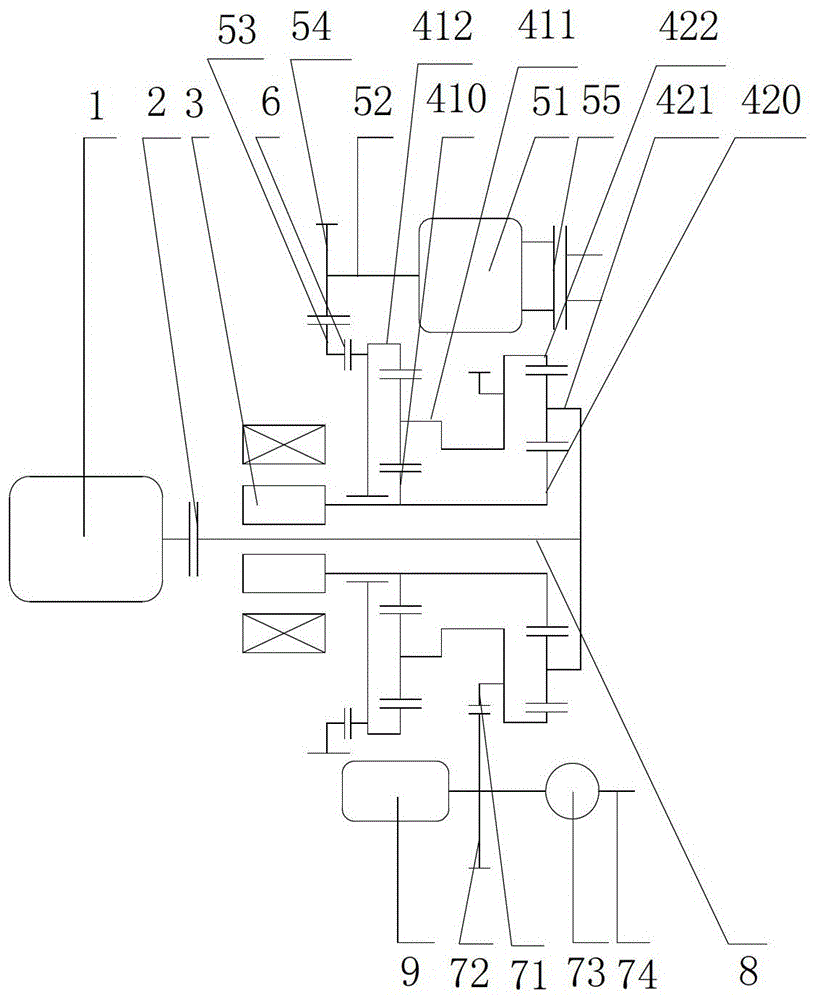 An energy storage and drive device applicable to hybrid electric vehicles