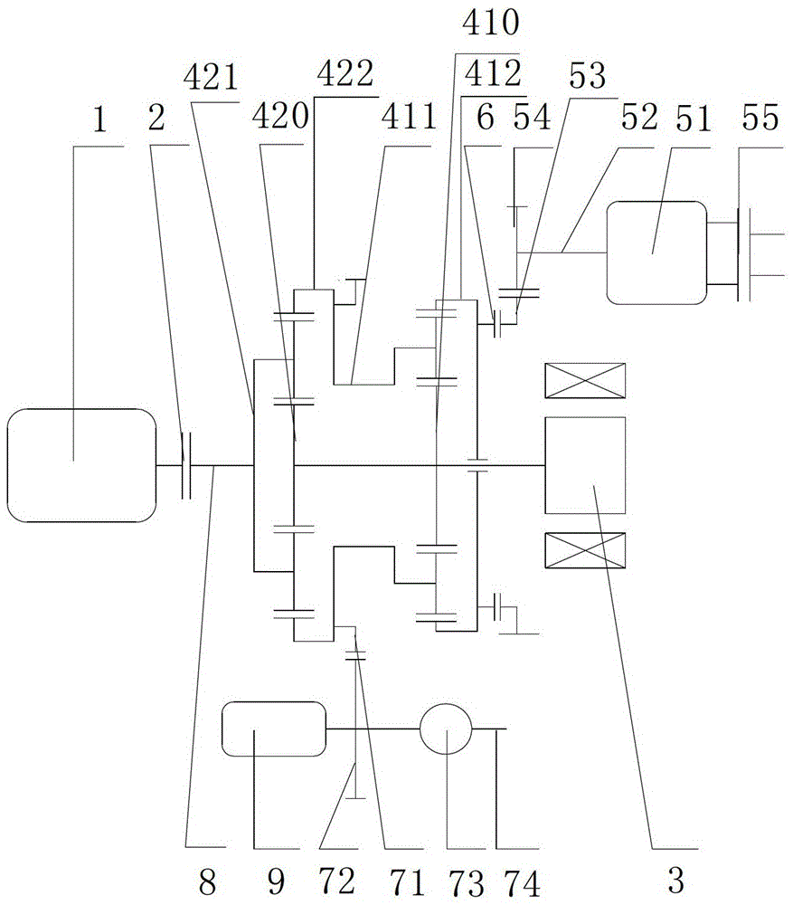 An energy storage and drive device applicable to hybrid electric vehicles