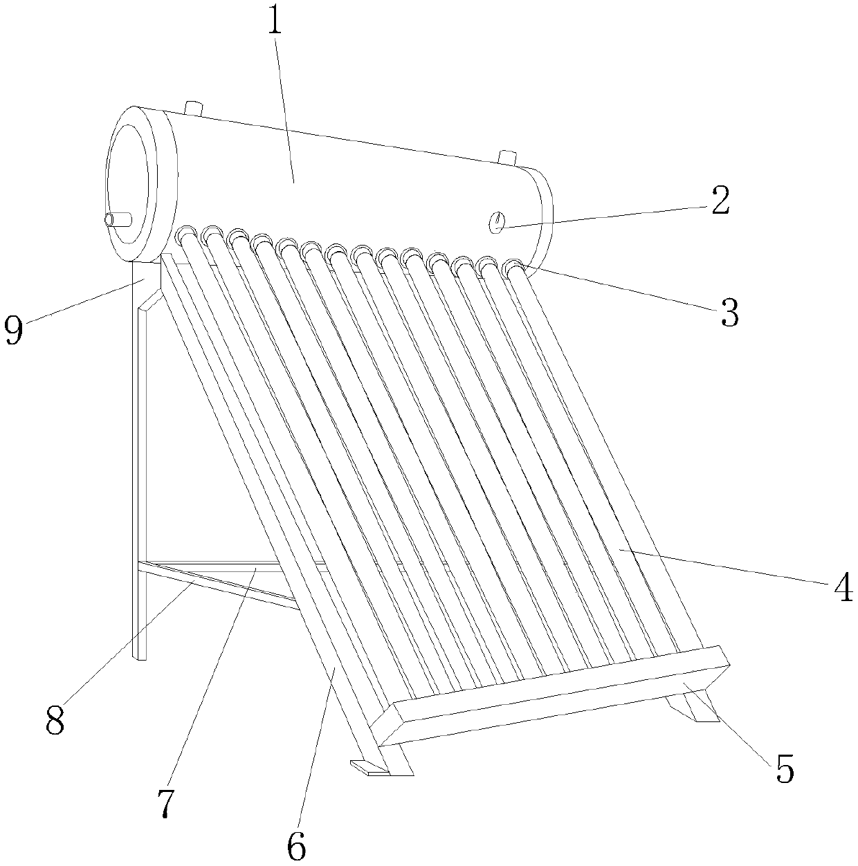 Energy-saving environmental-friendly water heater