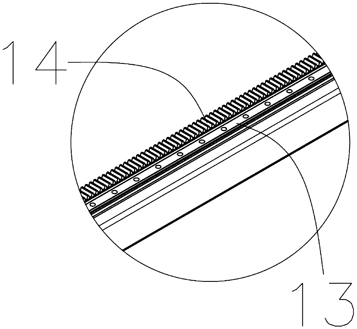 Pipe continuous winding and automatic stacking system and method