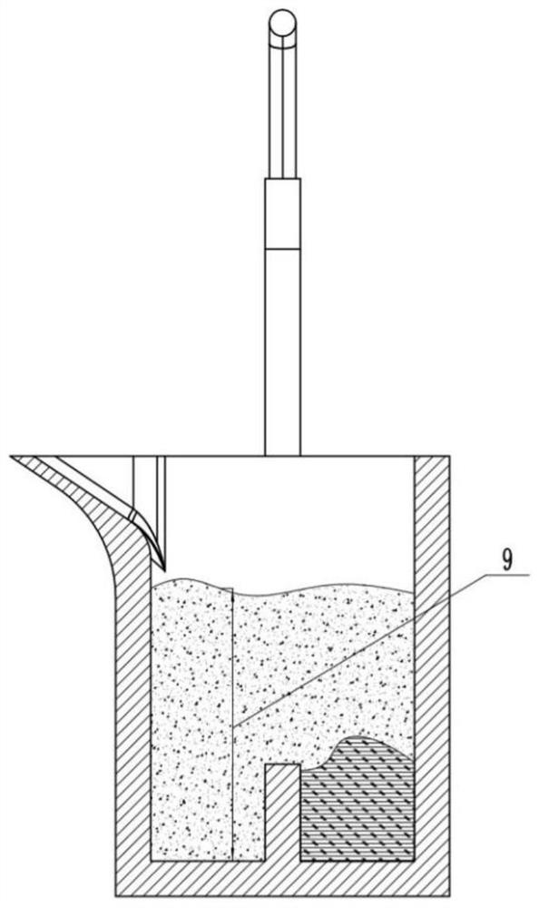 Production method for improving graphite form of spheroidal graphite cast iron