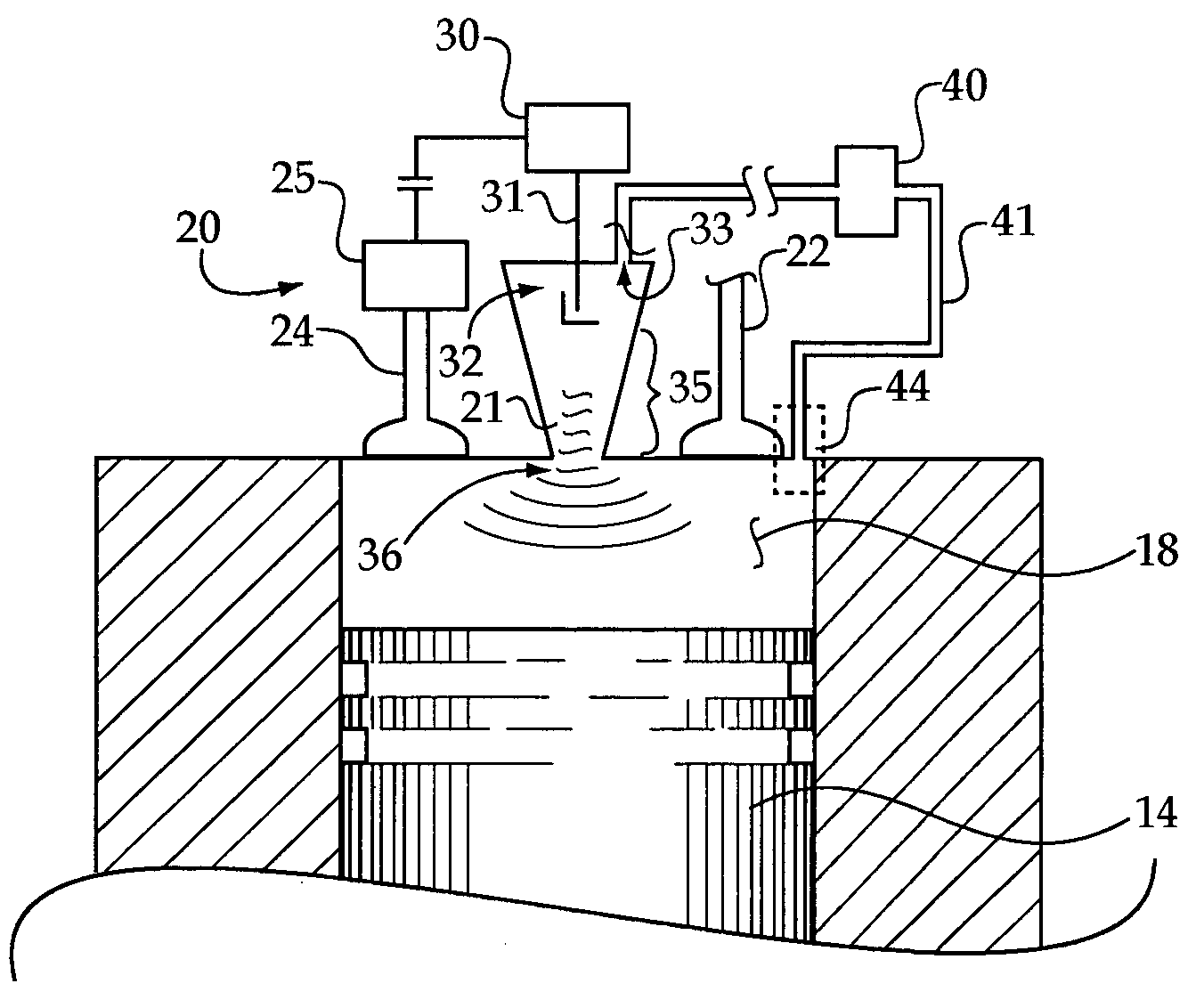 Compression ignition initiation device and internal combustion engine using same