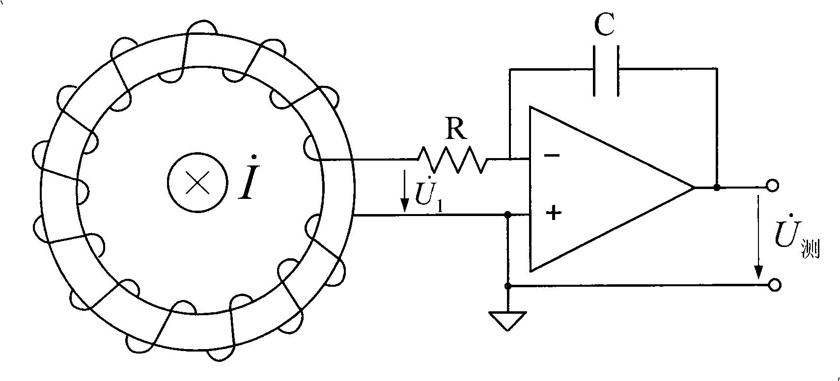 Method and device for eliminating mutual inductance coupling electromagnetic interference