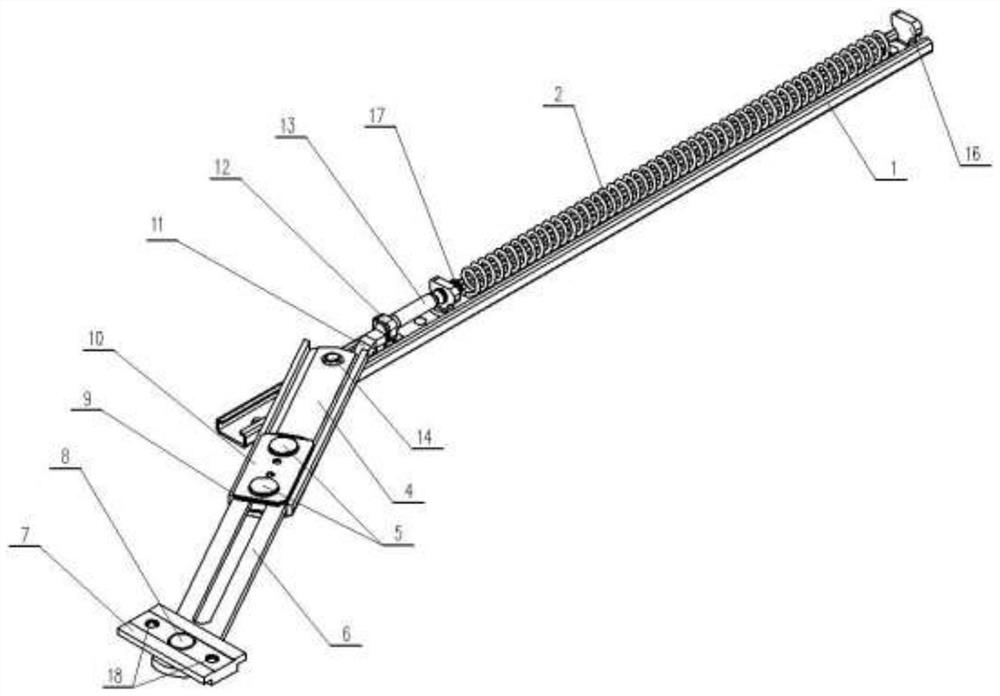 Window closing device for aluminum alloy fire-resistant window