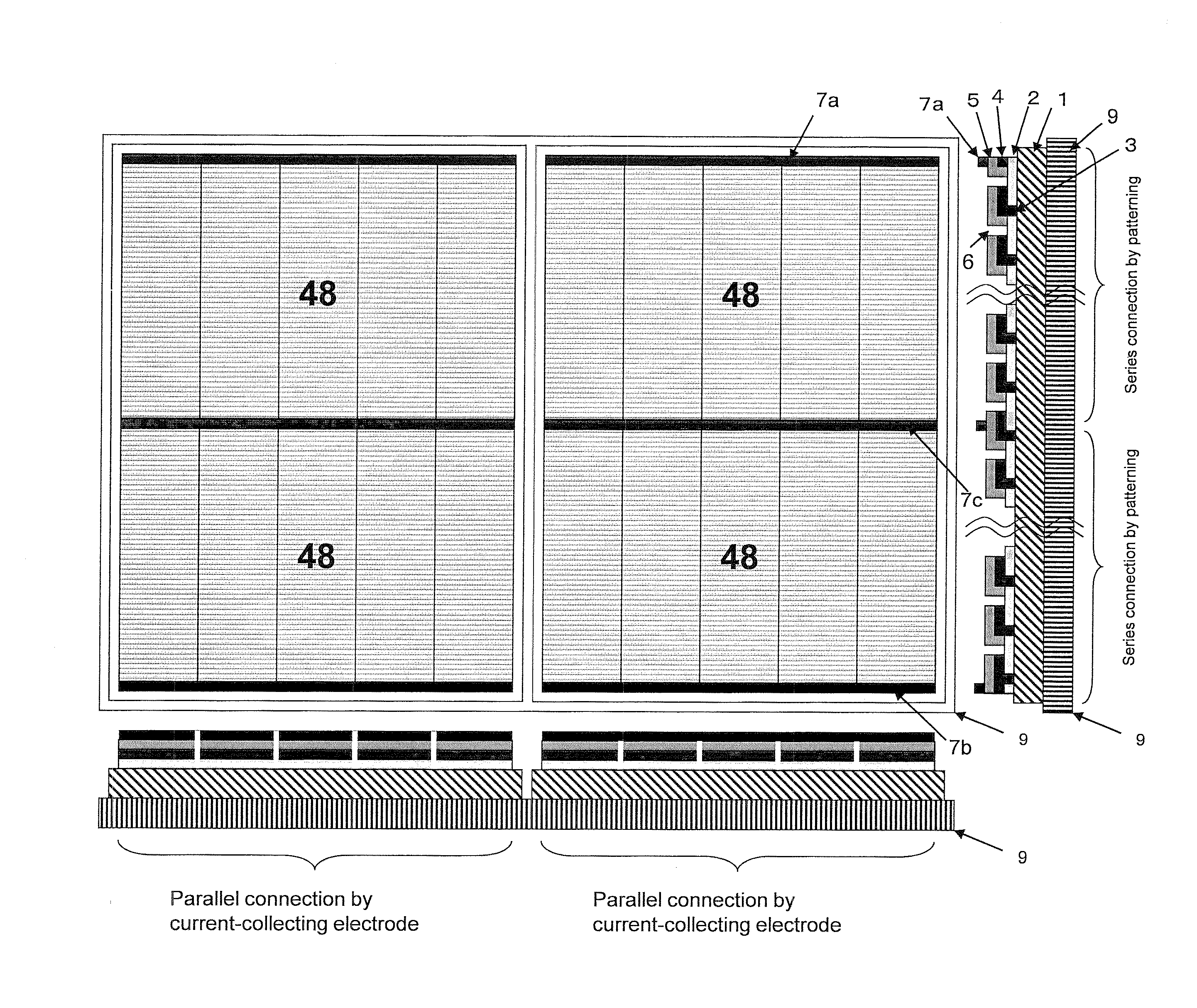 Thin-film solar cell module