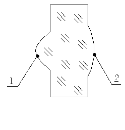 Dodging special-shaped lens used for shaping semiconductor laser leams, dodging laser source and optical system