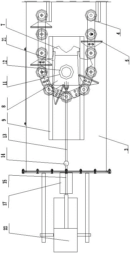 High-temperature scraper machine