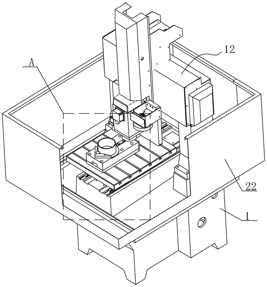 Disc part flexible chamfering machine based on machine vision