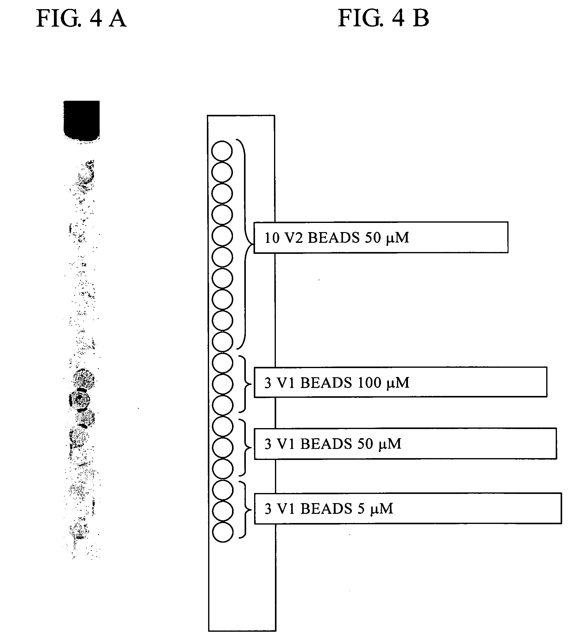 Method for detecting location of probe bead in capillary bead array