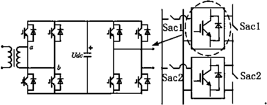 Method for achieving fault-tolerant control of medium-voltage cascading STATCOM through redundancy voltage vectors