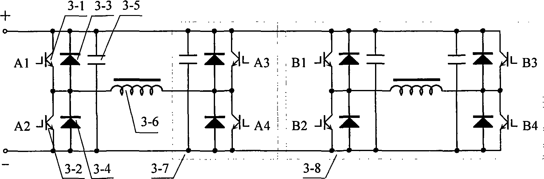 Control method for electron beam punching machine acceleration high-voltage power supply and power supply device