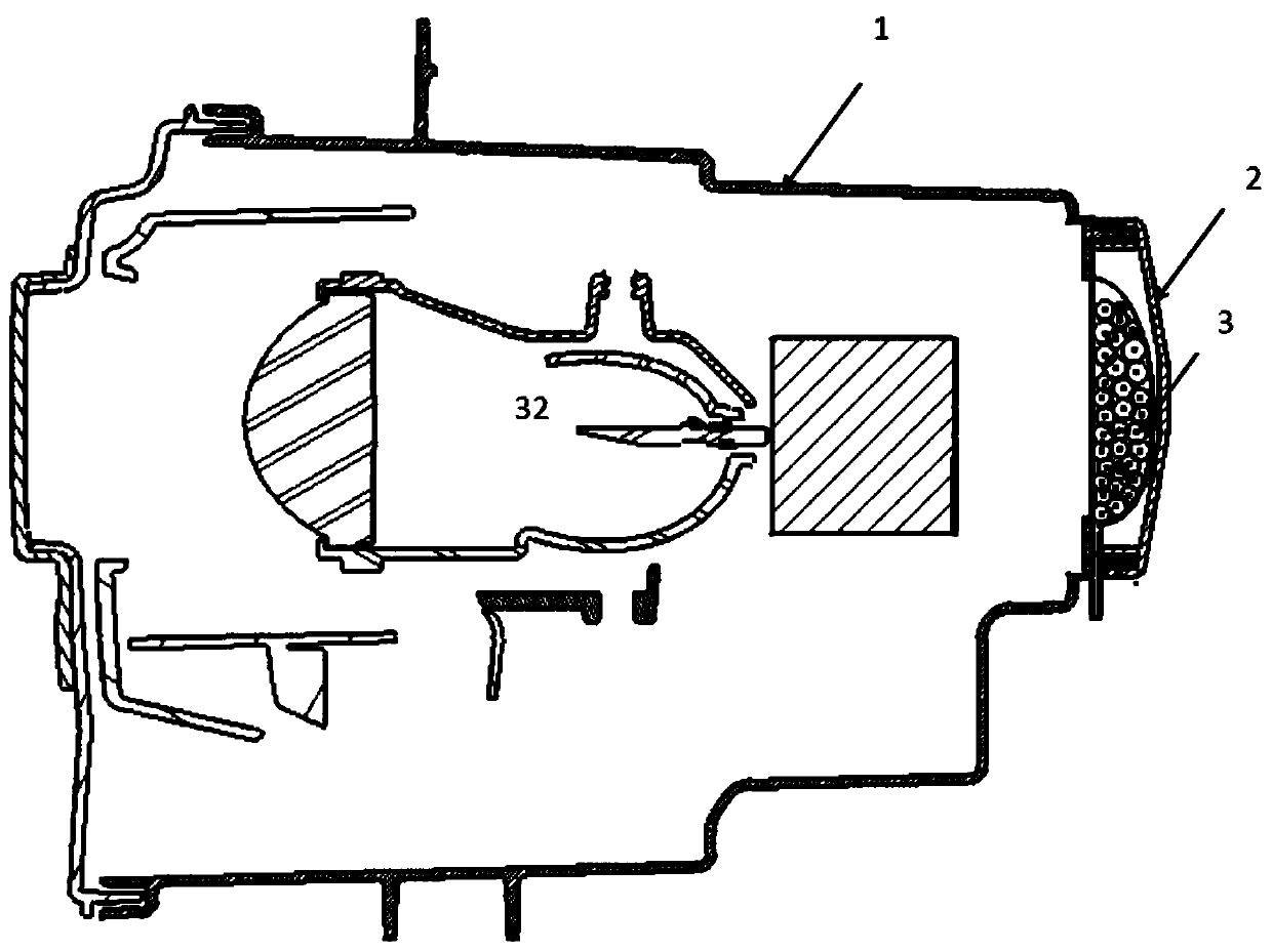 Anti-fog car lamp and automobile