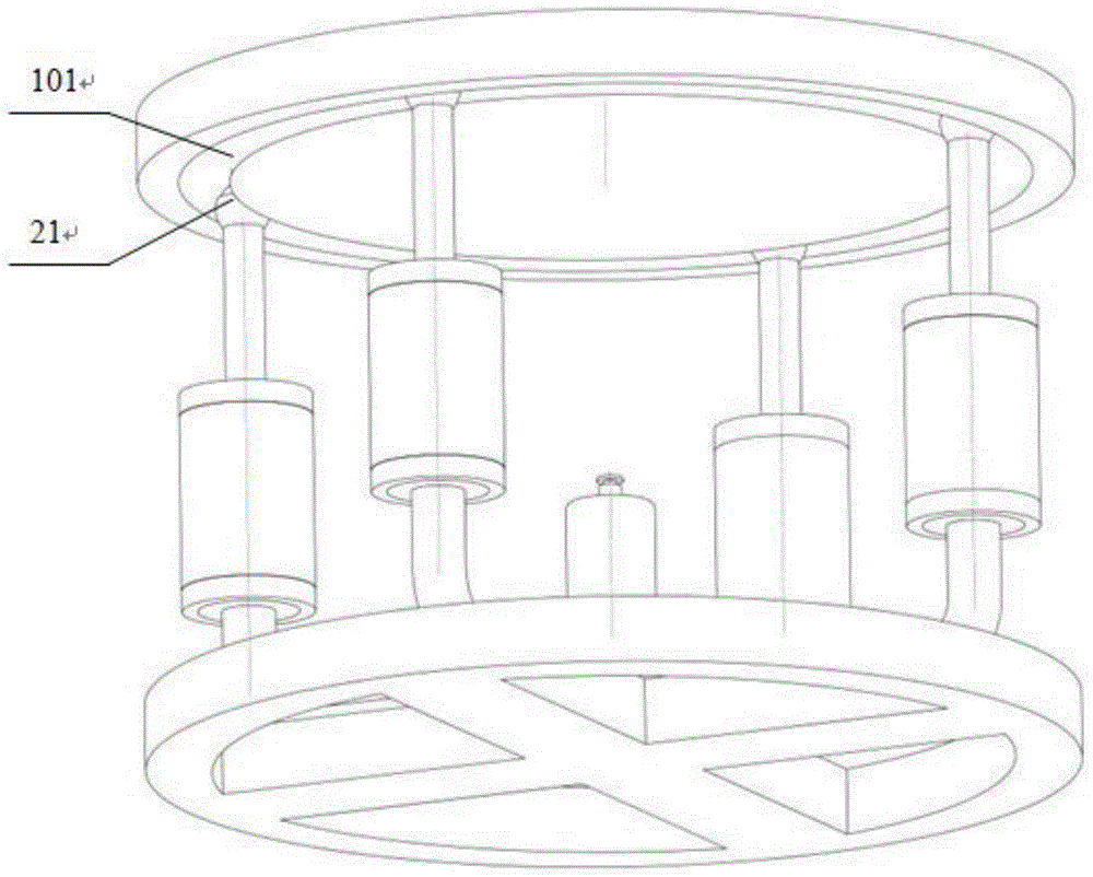 High-sensitivity vibration isolation platform based on linkage type magnetorheological fluid dampers