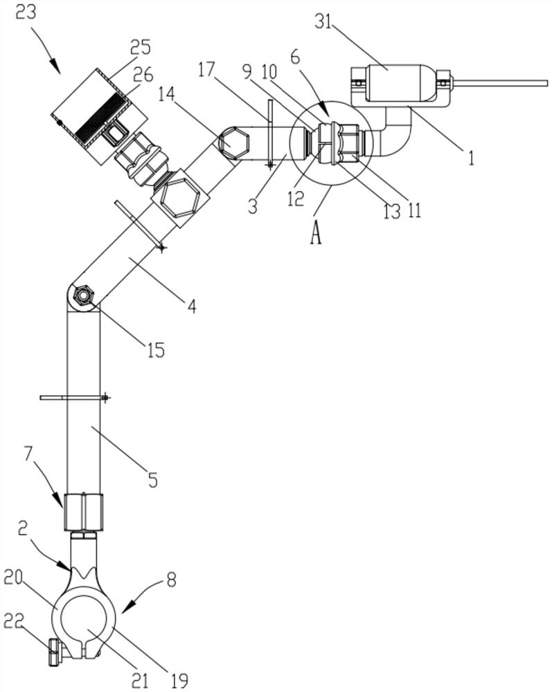 A multi-joint mirror system