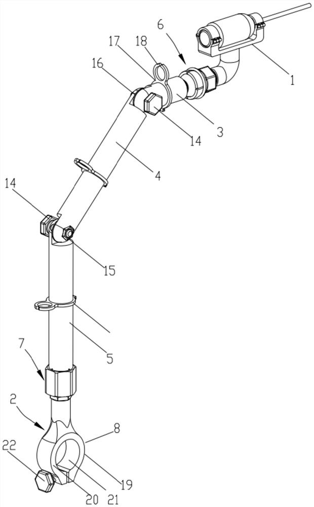 A multi-joint mirror system