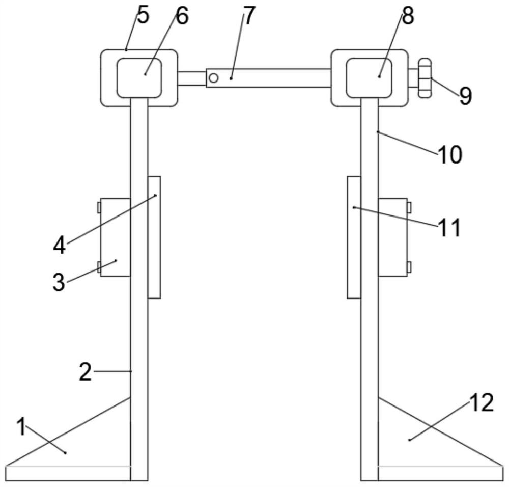 Wall positioning device for fabricated building