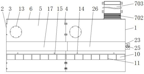 A kind of river channel trash-stopping device with the function of diverting and blocking