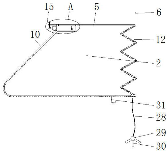 A kind of river channel trash-stopping device with the function of diverting and blocking