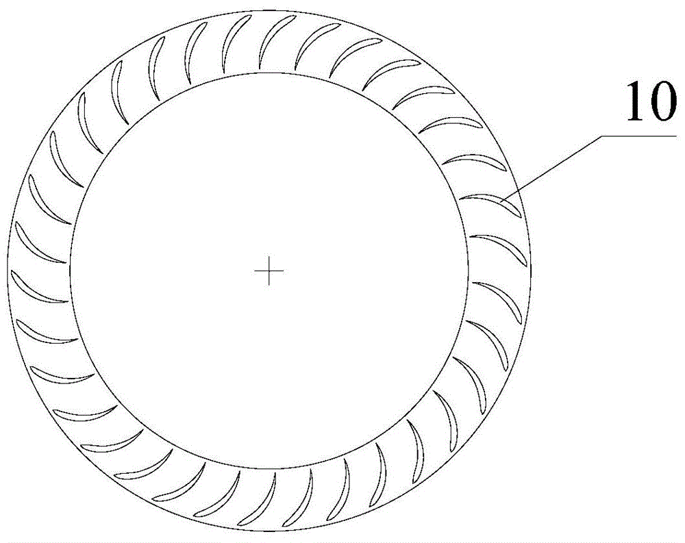 Wind wheel blade, cross-flow wind wheel and design method of wind wheel blade