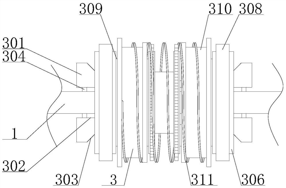 Special computer data transmission line convenient to arrange and store