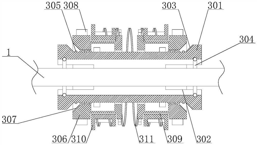 Special computer data transmission line convenient to arrange and store